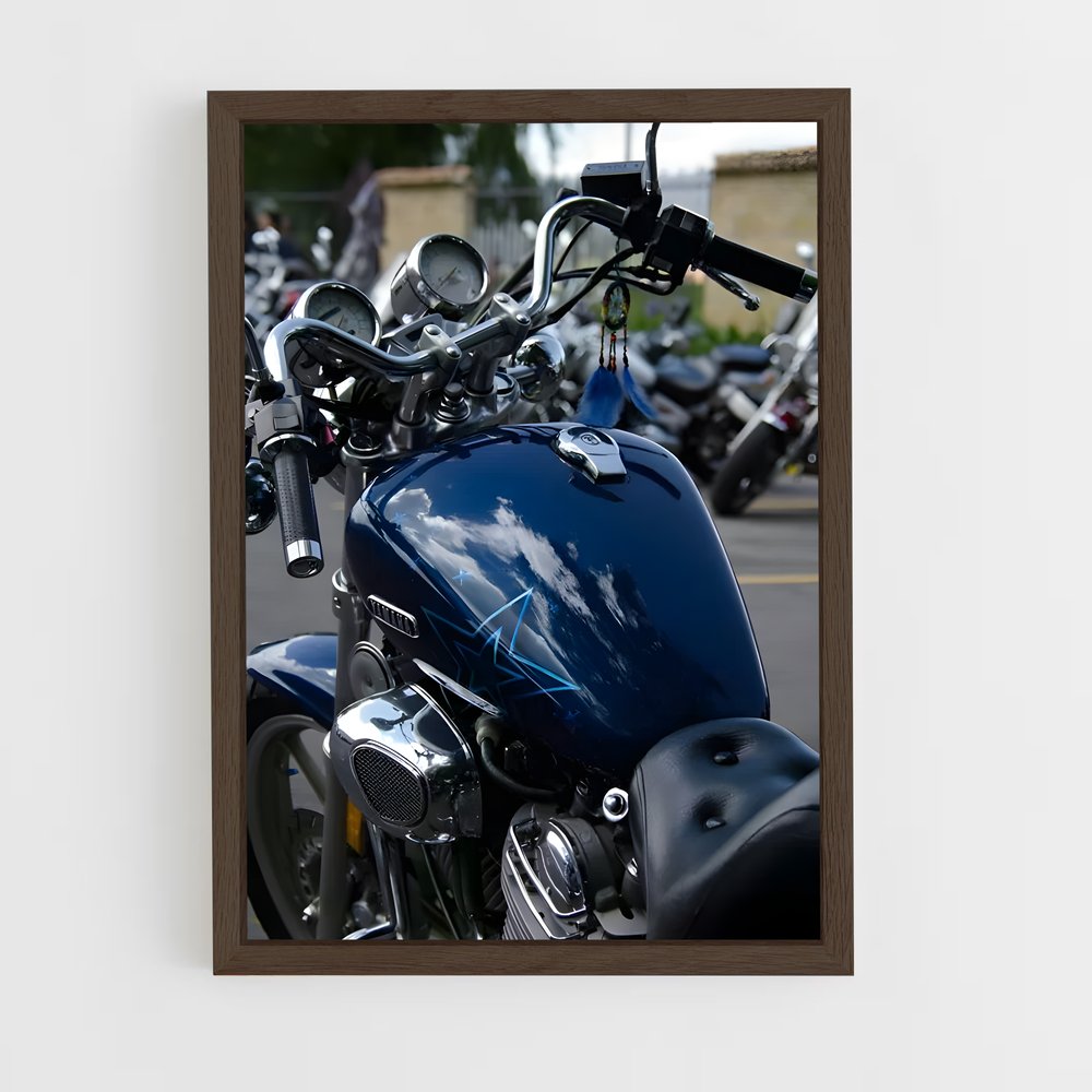 Poster Virago en Ville – affiche Yamaha (vue 5)